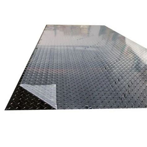 Stainless Steel Diamond Plate Sheet Up To 1 Mm At Rs 200unit In