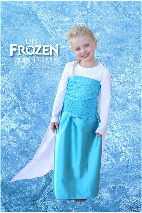 Diy Frozen Elsa Dress Tutorial The Skirt Kiki And Company