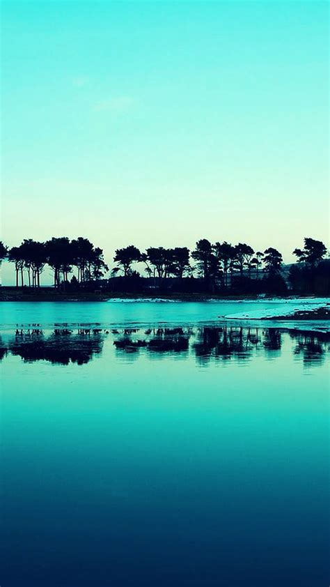 Ocean Blue Island Landscape Hd Phone Wallpaper Peakpx