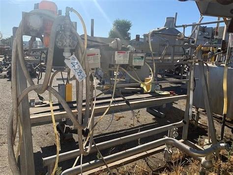 Used 2 Tank Stainless Steel Cip System For Sale In Stockton Califo