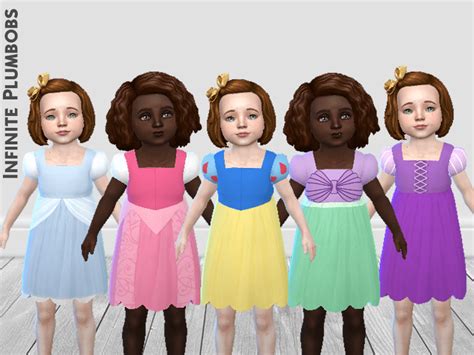 Ip Toddler Princess Dresses The Sims 4 Catalog