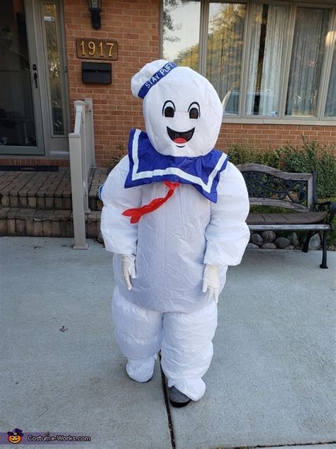 Stay Puft Marshmallow Man Costume Original Halloween Costumes Photo 3 3