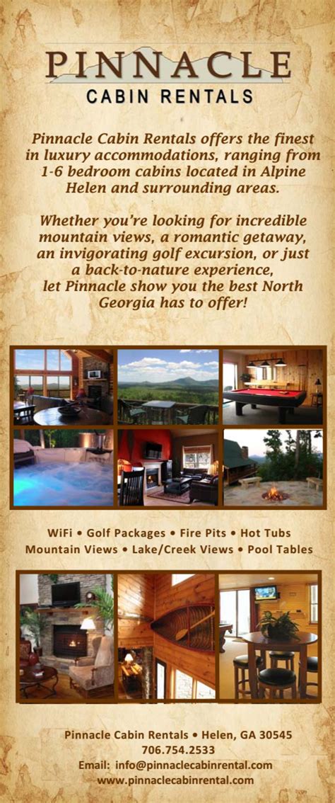 Pinnacle Cabin Rentals Official Georgia Tourism And Travel Website
