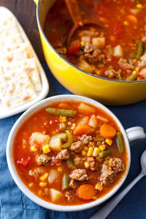 Whether you're looking for a roast turkey recipe, turkey chili or a healthy turkey meatloaf, your search starts here. Ground Turkey Vegetable Soup Recipe