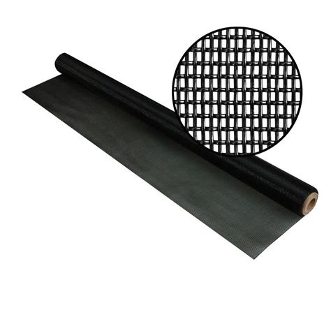 Need to make a screen door panel / sliding patio door gate that your pets can't run through? Phifer 48 in. x 84 in. Black Pet Screen-3004153 - The Home ...