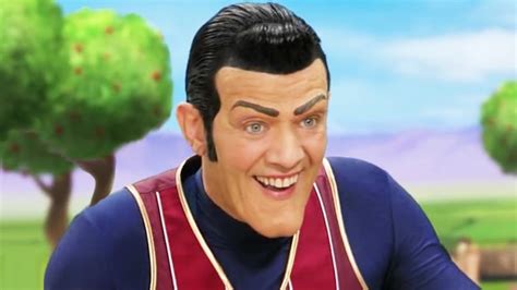 It might be a funny scene, movie quote, animation, meme or a mashup of multiple sources. R.I.P. Stefán Karl Stefánsson, LazyTown's Robbie Rotten ...