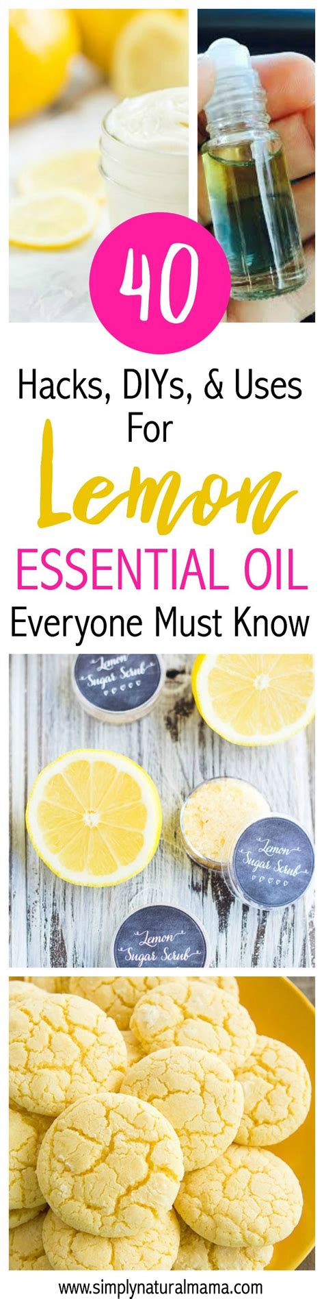 Easy diy essential oil extraction. 40 Hacks, DIY Projects, and Uses for Lemon Essential Oil Everyone MUST Know | Diy essential oils ...