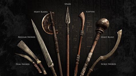 Weapons Art Assassins Creed Origins Art Gallery