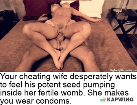 Caption Captions Cheating Wife Hotwife Slut Fucking  Breed