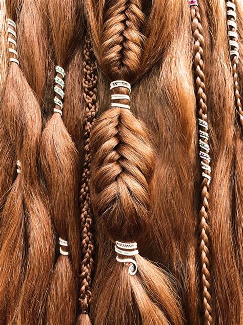 Spiral Beaded Hair Beads Hair Jewelry For Braids And Dreads Etsy