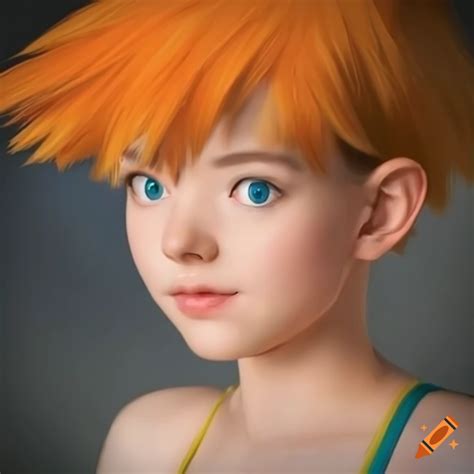 Realistic Depiction Of Misty From Pokemon Season 1 On Craiyon