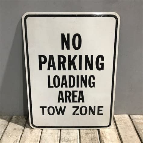 American Loading Area Road Sign Tramps Prop Hire
