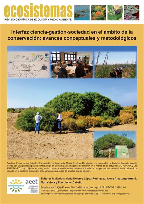 Ecosistemas Revista Científica Y Técnica De Ecología Y Medio Ambiente
