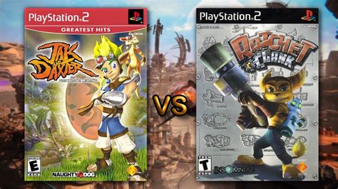 Jak And Daxter Vs Ratchet And Clank Comparison Youtube