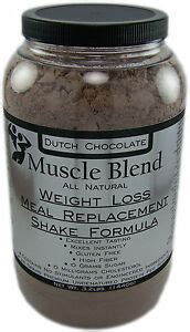 So, what makes the best meal replacement shakes for weight loss? Muscle Blend All Natural Weight Loss Meal Replacement ...
