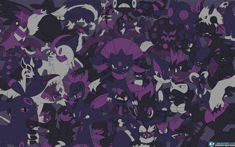 Dark Type Pokémon Wallpapers Wallpaper Cave