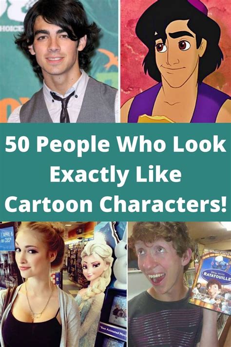 50 Real Life People Who Look Exactly Like Cartoon Characters Animated