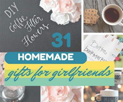 Every time she makes coffee, she will think of you. 51 Thoughtful, Homemade Gifts for Your Girlfriend - The ...