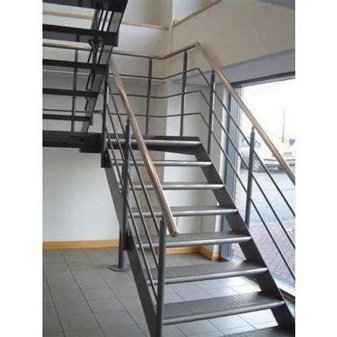 Ms Staircase Railing Metal Mild Steel Staircase Service Provider From