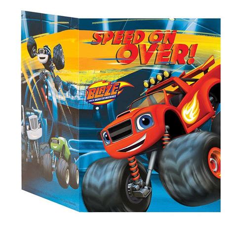 4.7 out of 5 stars. Blaze and the Monster Machines Invitations w/ Envelopes ...