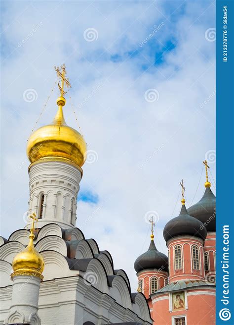 Large And Small Cathedrals Of The Donskoy Mother Of God Donskoy