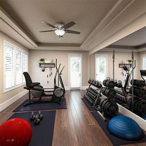 34 Gorgeous Home Gym Design Ideas Keep You Healthy Sweetyhomee