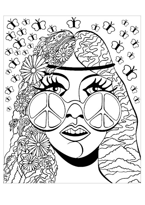 Trippy Coloring Pages Full Size Coloring Pages