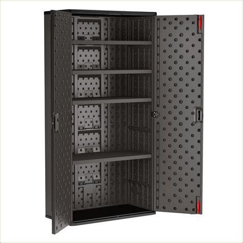 Suncast Mega Tall Storage Cabinet Cabinets Home Design Ideas