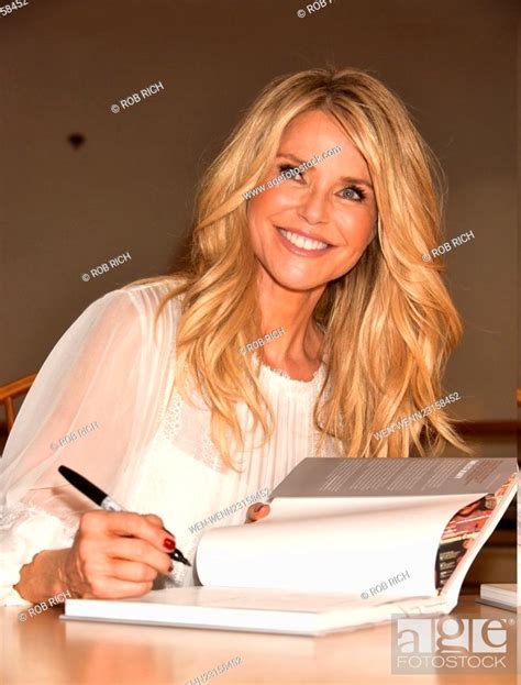 Christie Brinkley Signs Copies Of Her New Book Timeless Beauty At Book Revue In Huntington
