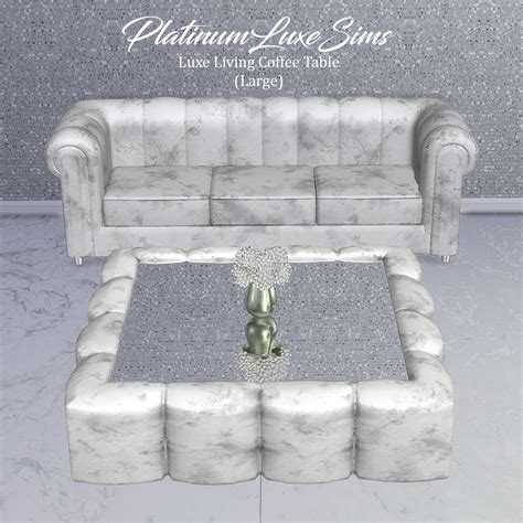 Platinumluxesims — Xplatinumxluxexsimsx Luxe Living Coffee Table