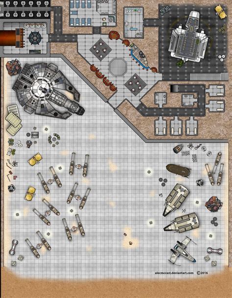 Star Wars Rpg Base Map Mobil Pribadi