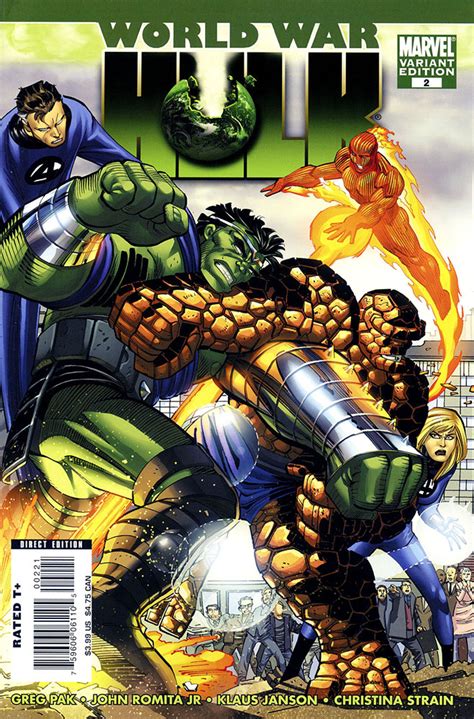 World War Hulk 2 Variant Cuarto Mundo