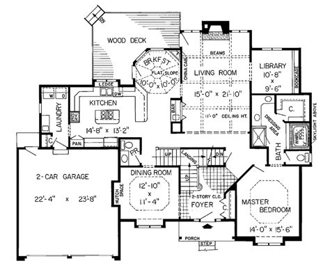 2 Story English Tudor House Plan Paddock How To Plan