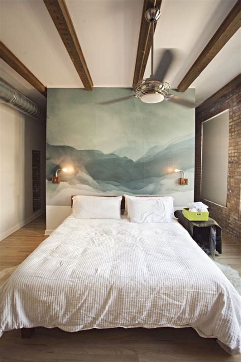 An easy way to add a headboard — just paint it on! 40 Trendy Headboard Design Ideas | Ultimate Home Ideas