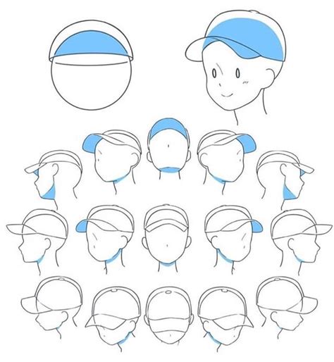 How To Draw A Head Wearing A Cap Caps By Bluez3619995 Follow