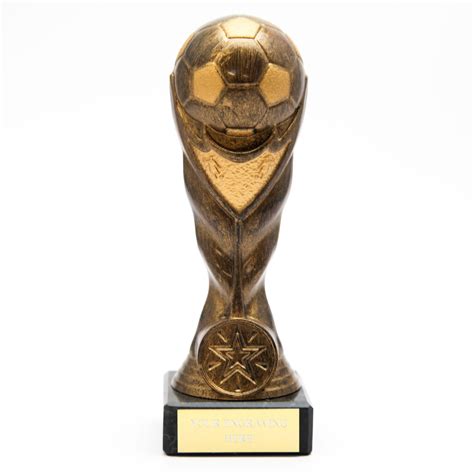 Gold Football Trophy Premier Trophies