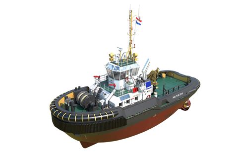 D Harbour Tug Asd Turbosquid