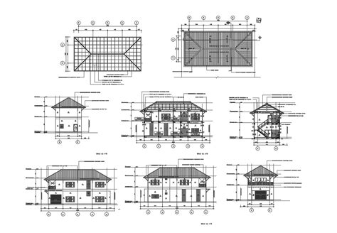 Roof Sections Of Autocad Drawing Dwg Files Cadbull My Xxx Hot Girl