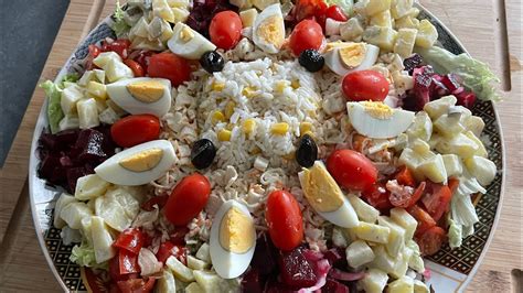 Salade Compos E La Marocaine Une Cure De Vitamines Youtube