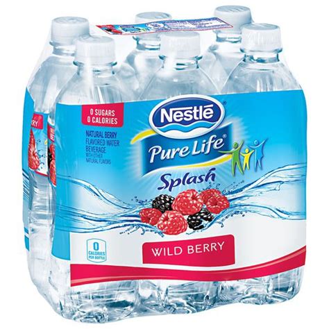 Nestle Pure Life Splash Wild Berry Flavored Water