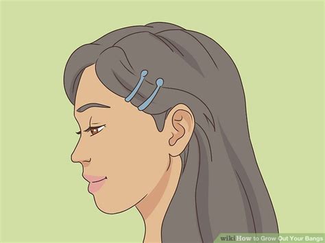 How To Grow Out Your Bangs 13 Steps With Pictures Wikihow