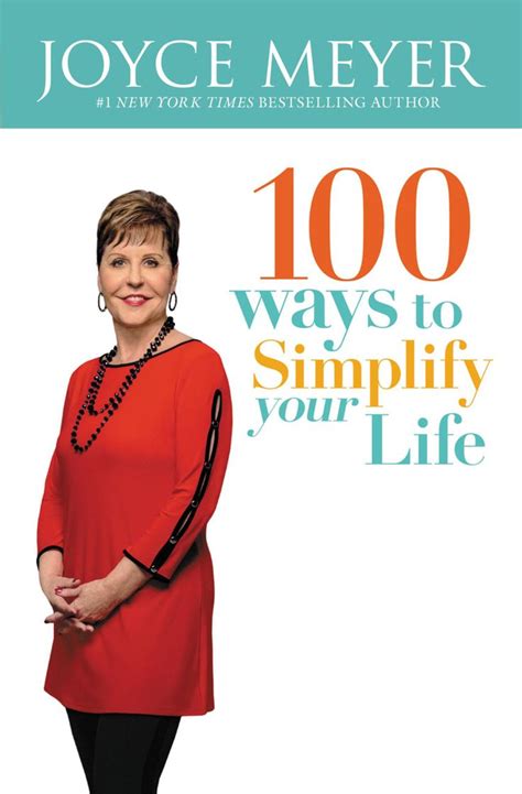 100 Ways To Simplify Your Life Ebook Joyce Meyer Motivational