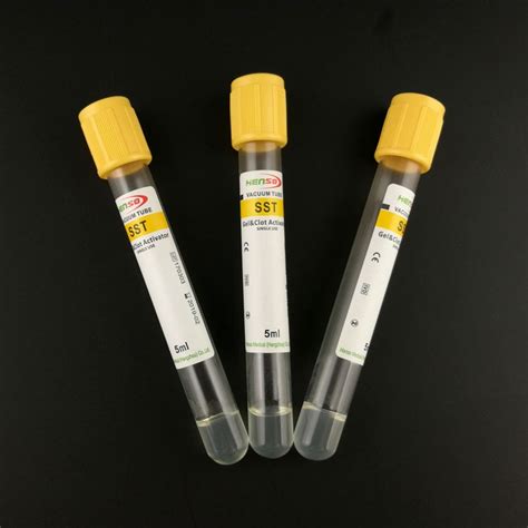 Vacutainer Blood Collection Tube Yellow Top Ml Per Piece Shopee