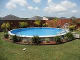 Above Ground Pool Landscaping Pictures Pictures