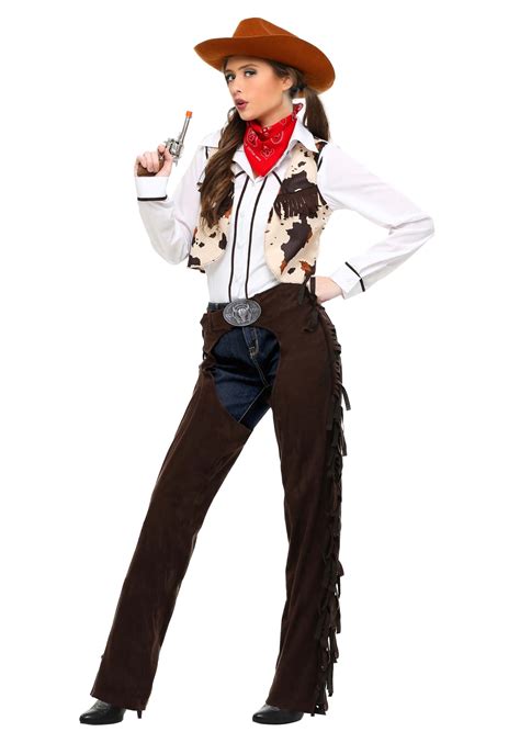 Adult Cowgirl Chaps Costume Cowgirl Costumes