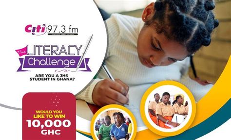 Citi Fm Launches The Literacy Challenge For Jhs Students In 2022