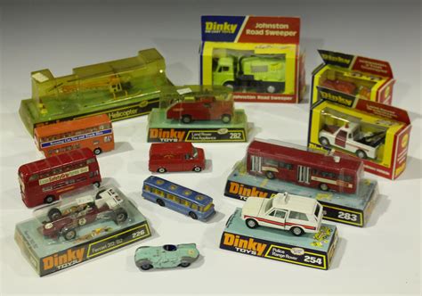 A Collection Of 1970s Dinky Toys Vehicles Including A No 980 Coles