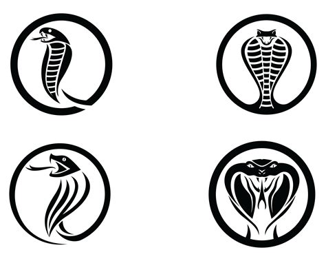 Viper Snake Logo Design Element Danger Snake Icon Viper Symbol 623581