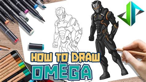 How To Draw Omega Fortnite Step By Step Otosection