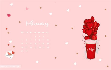 14 Cute February Wallpaper Ideas 2023 Red Heart Balloons Idea